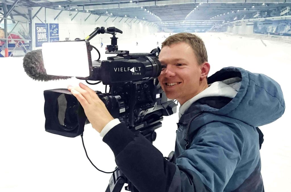 das bild zeigt vielfaltfilms kameramann kai wrase